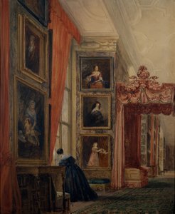 De Lange Galerij in Hardwick door David Cox