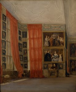 De Lange Galerij in Hardwick door David Cox