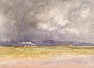 De trein aan de kust