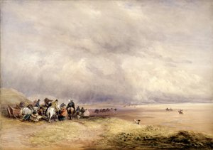 Ulverston Sands door David Cox the elder