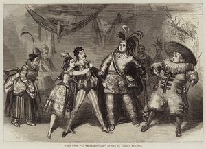 Scène uit La Belle Sauvage, in het St James