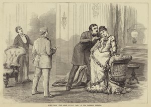 Scène uit De Grote Echtscheidingszaak, in het Criterion Theater