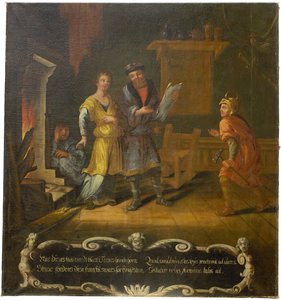 Disasagan "Als Disas Sprache geblasen wurde [...]" door David Klöcker Ehrenstrahl