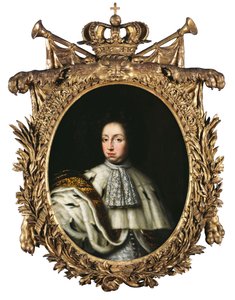 Koning Karel XI van Zweden door David Klöcker Ehrenstrahl