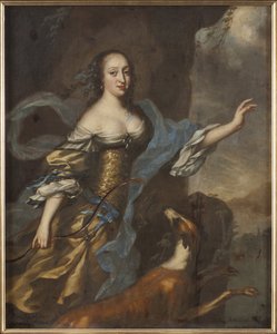 Portret van prinses Anna Dorothea van Holstein-Gottorp