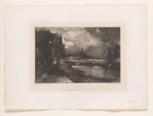 Landschap met een watermolen (A Mill)