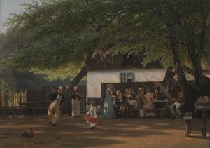 Een koffiepauze in het huis van een jachtopziener