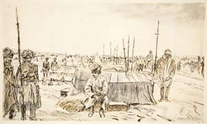 Indiase cavalerie, illustratie uit 