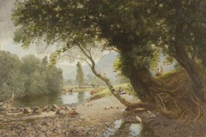 De klimop, de eik en de mooie berk, Bettws-y-Coed