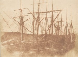 St. Andrews. Schepen in de haven, 1843-47 door Hill and Adamson