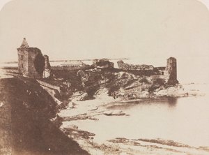 Kasteel van St. Andrews, vanuit het Zuidoosten