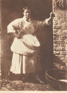 Een Newhaven Visvrouw