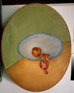 Stilleven met granaatappels