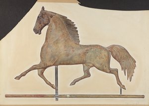 Paard windwijzer