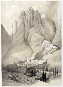 Klooster van Sint-Catharina, tekening gemaakt op 19/02/1839 in 