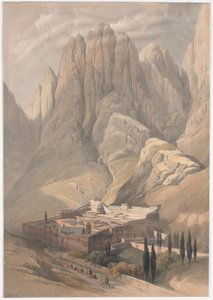 Klooster van St. Catherine met Mount Horeb