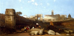 De Titusboog in Rome