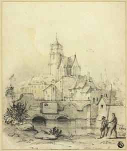 Dole, Frankrijk door David Roberts
