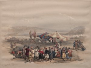 Kamp van Pelgrims, Jericho door David Roberts