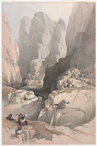 Ingang naar Petra, het Theater