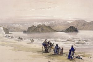 Isle of Graie, Golf van Akabah, Arabia Petraea, 27 februari 1839, plaat 108 uit Volume III van 