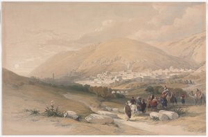 Nablus Oud-Sichem, 1839