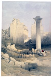 De Dromos of Centrale Hal van de Grote Tempel van Amon, Karnak