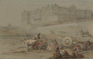 Het Koninklijk Paleis, Madrid, 1832