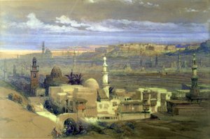 Uitzicht op Caïro