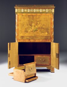 Neoklassieke secretaire a abattant, c.1775