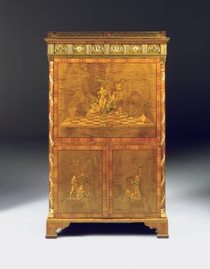 Neoklassieke secretaire à abattant, ca. 1775