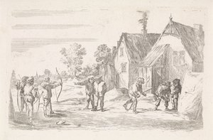 Boogschieters door David Teniers (II)