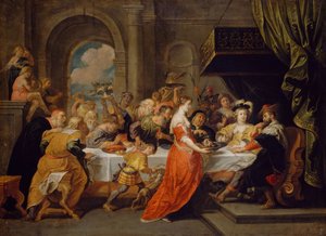 Het feest van Herodes door David Teniers II