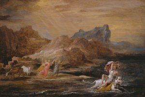 De verkrachting van Europa door David Teniers the Younger