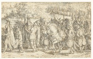 Quintus Fabius Maximus Meeting his Son on Foot
