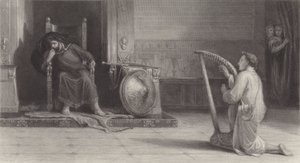 Een Psalm van David door David Wilkie