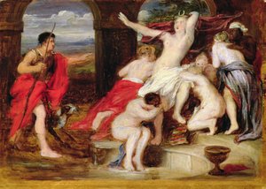 Diana en Actaeon door David Wilkie