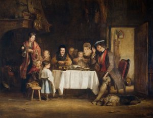 Gebed voor de maaltijd, 1839
