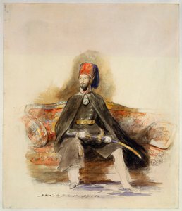Portret van Abd-Ul-Mejid, Sultan van Turkije, 1840