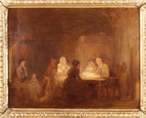 De zaterdagavond van de Cotters - een schets