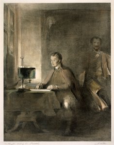 Wellington Schrijft Zijn Verslagen door David Wilkie