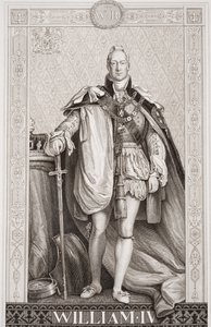 William IV (1765-1837) uit `Illustrations of English and Scottish History
