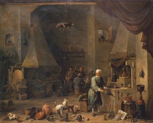 Onbekend beeld door David the Elder Teniers