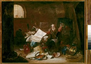  door David the Younger (attr. to) Teniers