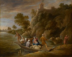 De vlucht naar Egypte, circa 1660s