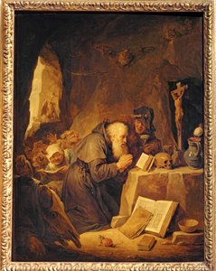 De verleiding van Sint Antonius ... door David the Younger Teniers