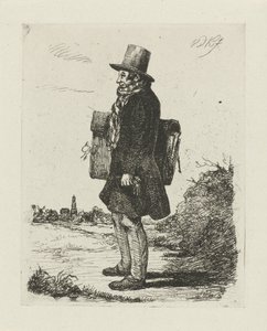 Portret van Hermanus Jan Hendrik Rijkelijkhuizen door David van der Kellen