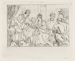 Salomo en de koningin van Sheba
