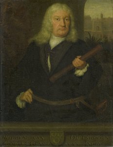 Portret van Willem van Outhoorn, Gouverneur-Generaal van Nederlands-Indië