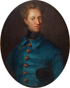 Koning Karel XII door David von Krafft